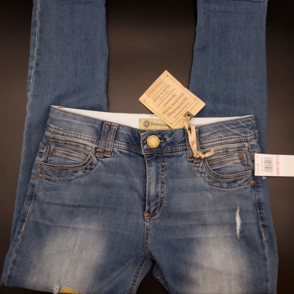 🆕Democracy Ab Tech Freedom Ankle Skimmer Jeans - Picture 4 of 8